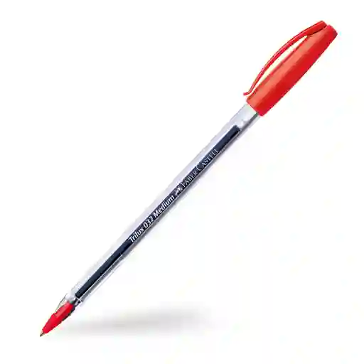 Bolígrafo Lux Rojo Faber-Castell