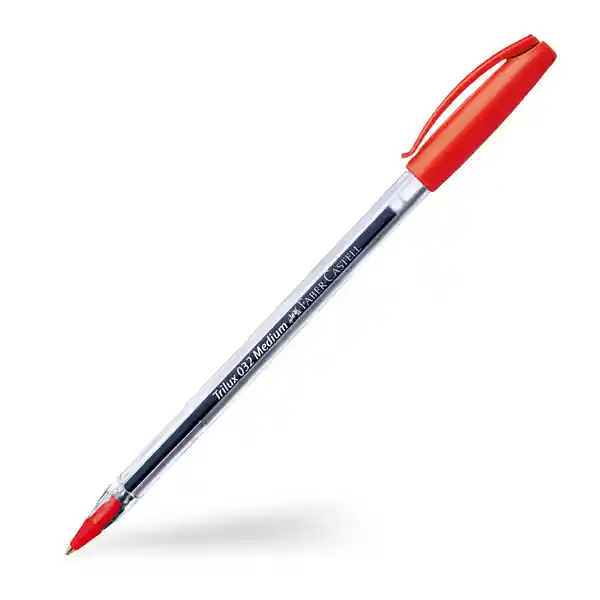 Bolígrafo Lux Rojo Faber-Castell