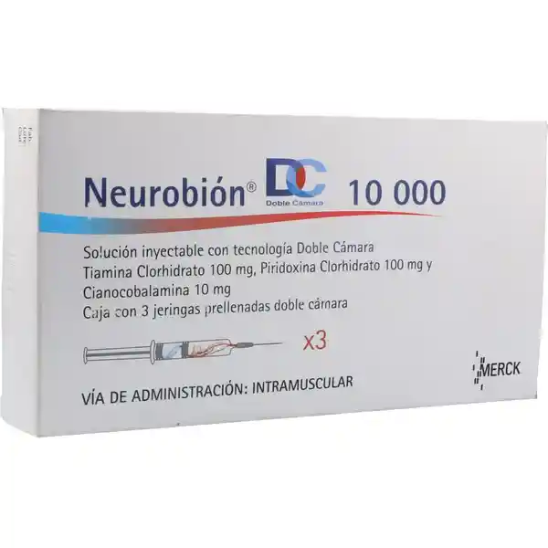 Neurobion DC Vitaminas Del Complejo B (100 mg/100 mg/10 mg)