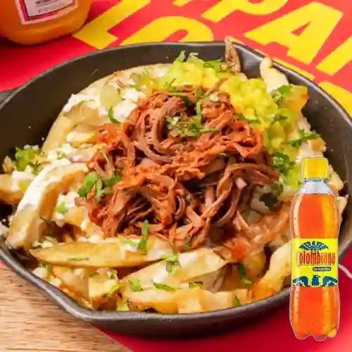 Combo Bondiola Fries + Colombiana 400 ml