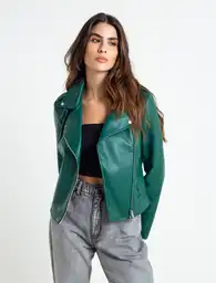 Chaqueta Diamante Mujer Verde Enebro Oscuro Talla S Naf Naf