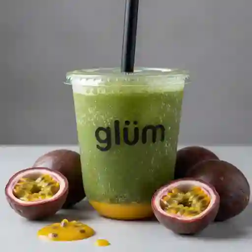 Tropical matcha soda