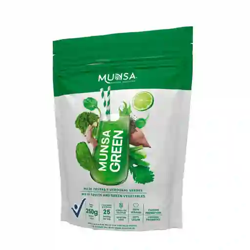 Munsa Green Mezcla de Fruta y Verdura Verde