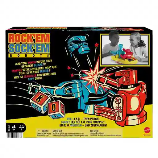 Mattel Juguete Rock'em Sock'em HDN94