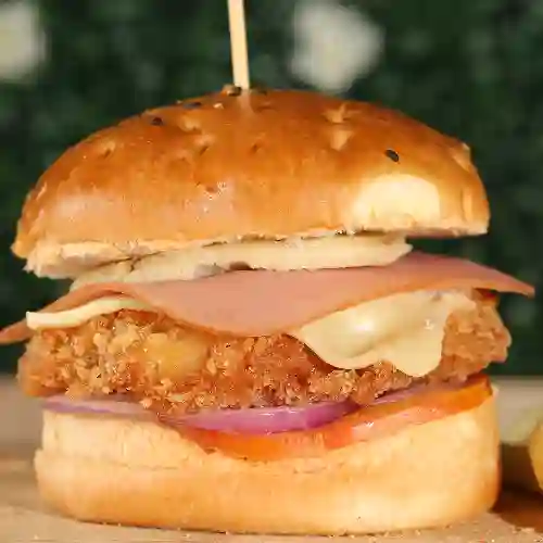 Hamburguesa Pechuga Apanada