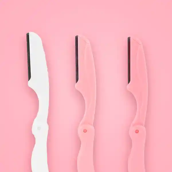 Perfilador Plegable Para Cejas Peach Pink Miniso