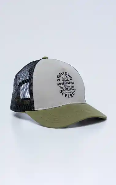 Gorra Unisex Verde Talla M 751G507_VER160421 Americanino