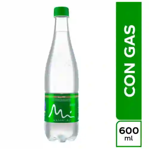 Agua Manantial con Gas 600ml