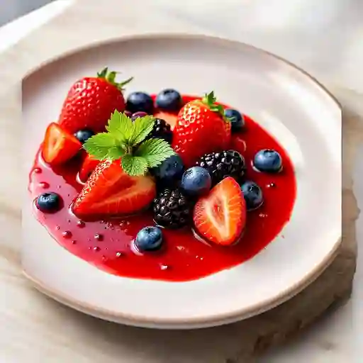 Soda De Frutos Rojos