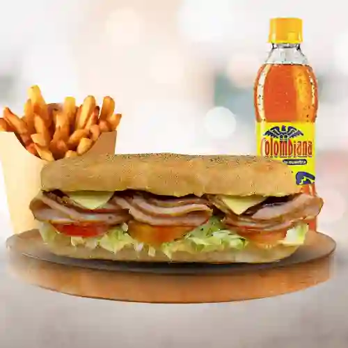 Combo Sandwich Pernil de Cerdo