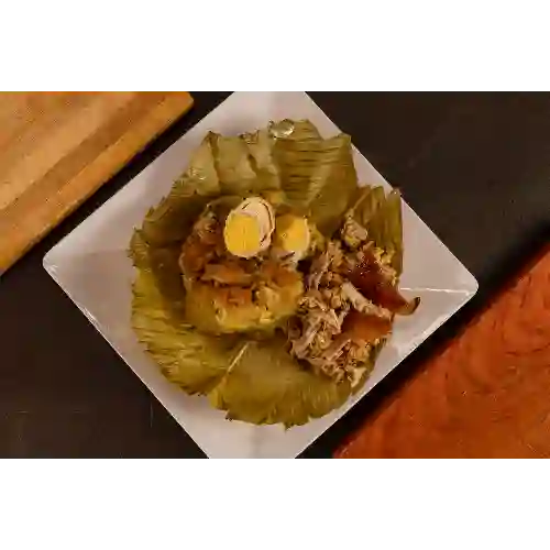 Tamal Tolimense Remontado Lechona