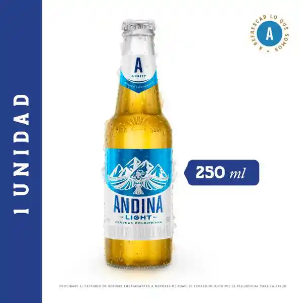 Andina Cerveza Light Bnr 250 mL