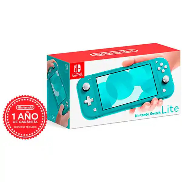 Consola Nintendo Switch Lite Color Turquesa