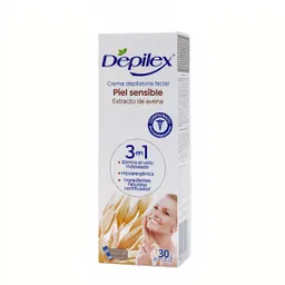 Depilex Crema Depilatoria Facial Piel Sensible