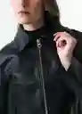 Chaqueta Mujer Negro Puro Ultraoscuro Talla L 023G033 Naf Naf