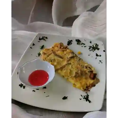 Omelete Ropa Vieja+jugo Del Valle400ml.