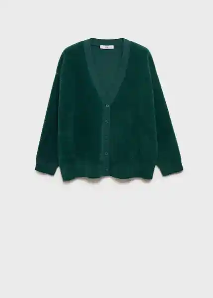 Buzo Cárdigan Duckie Petróleo Talla M Mujer Mango
