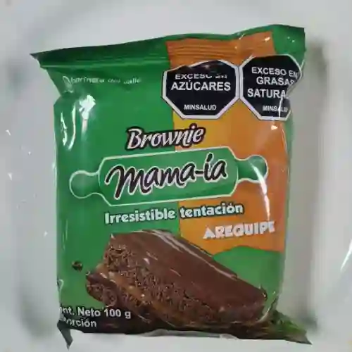 Brownie de Arequipe