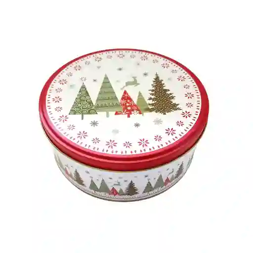 Caja bosque navideño