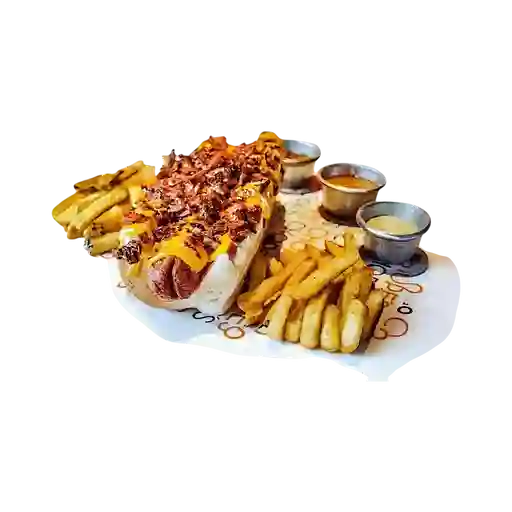 Combo Hot Dog Cheese & Bacon