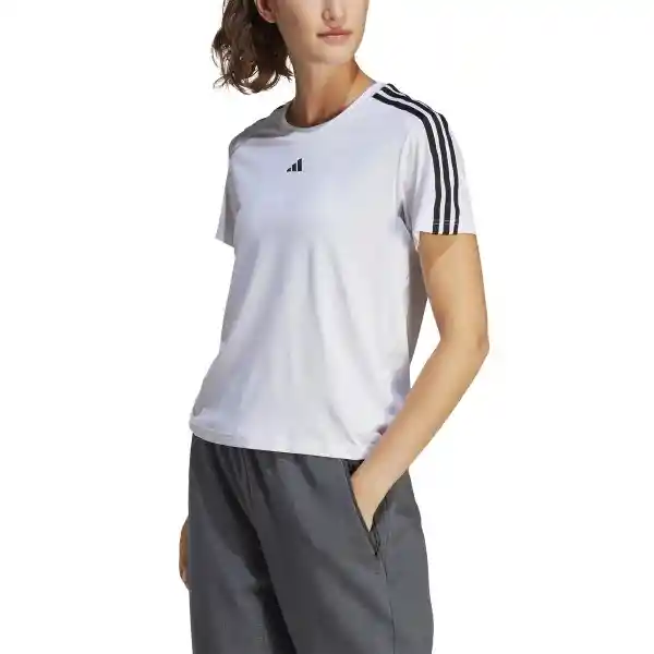 Adidas Camiseta T Blanco Para Mujer Talla XS