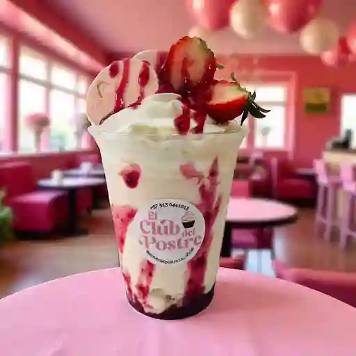 Malteada de Fresas Edición (Galletas Glacitas)