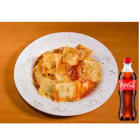 Raviolone de Carne + Coca Cola 400ml
