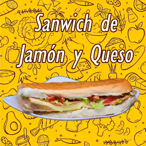 Sándwich de Jamón y Queso