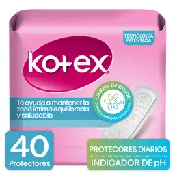 Kotex Protectores Diarios Femeninos