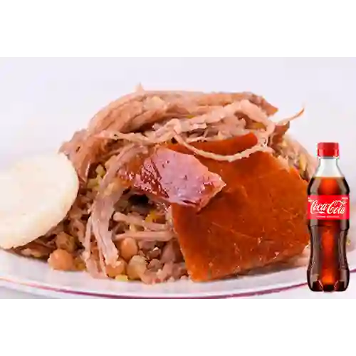 Combo Promo Lechona Personal +Cocacola Orig 400ml