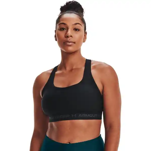 Under Armour Top Crossback Entrenamiento Mujer Negro Talla 10