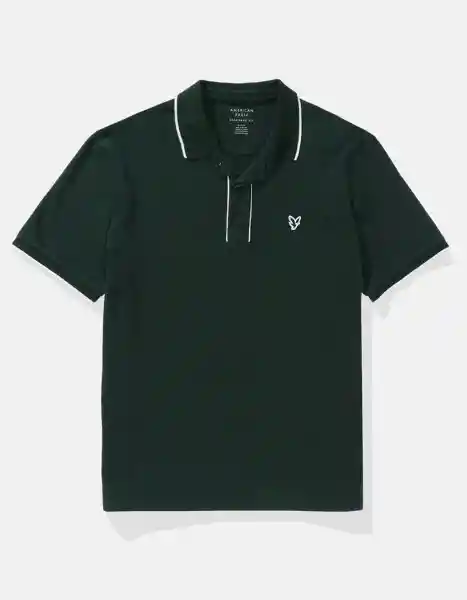 Polo Hombre Verde Talla Large 4559300 American Eagle