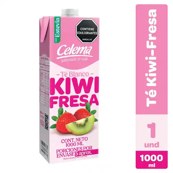 Celema té Blanco Kiwi Fresa Sin Calorías
