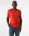 Camiseta Hombre Rojo Talla M 842G000_ROJ181564 Americanino