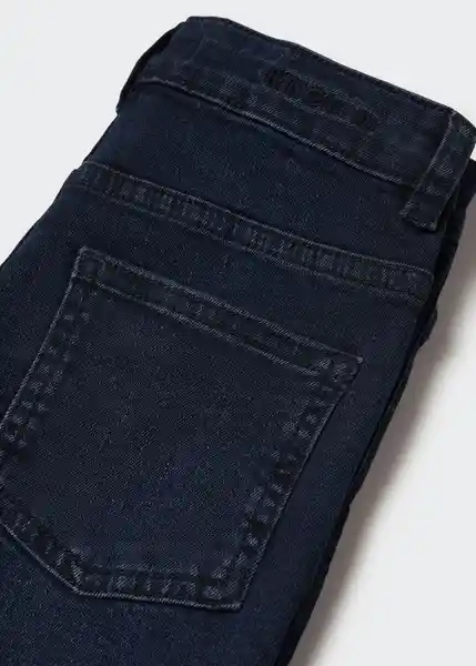 Jean Slim Blueblack Talla 07 Niños Mango