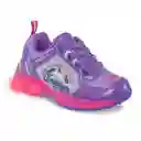 Los Gomosos Tenis Con Luces Orelli Niña Morado Talla 23