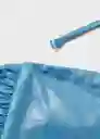 Short Bañador Ariel Azul Talla S Mujer Mango