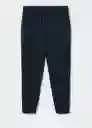 Pantalón Cohen Navy Talla M Hombre Mango