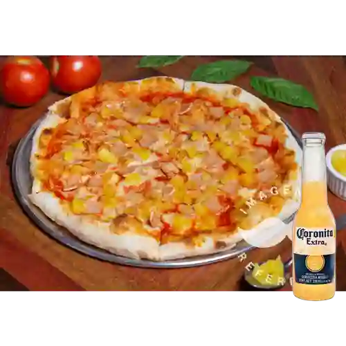 Combo Mediana Hawaina + Corona 210 ml