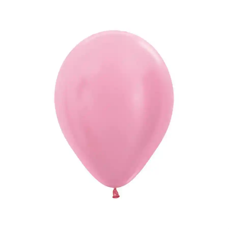 Globos R12 Satin Rosado Paquete X 10. Sempertex