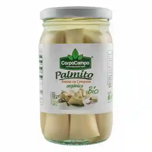Corpocampo Palmito Entero en Conserva Orgánico