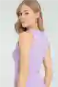 Top Basic Color Lila Talla S Ragged