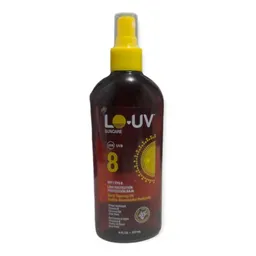 Dark Louv Aceite Spf 8Tanning Oil