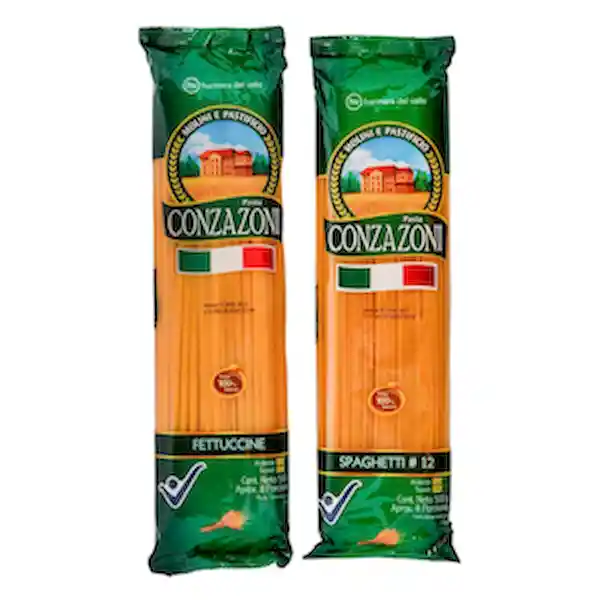 Conzazoni Pastas Surtidas 4 Unidades/500 g