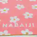 Nabaiji Toalla de Microfibra Rosa Talla L 80 x 130 cm