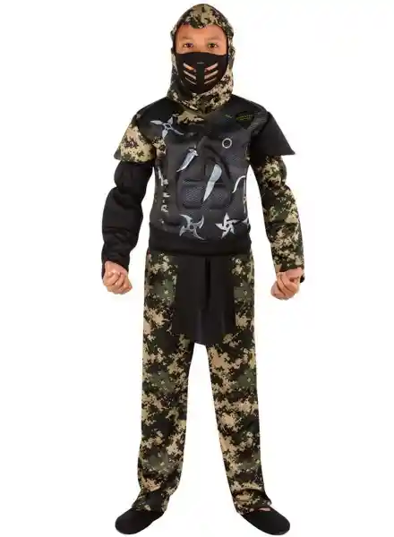 Disfraz Comando Ninja Niños Surtido Talla 16