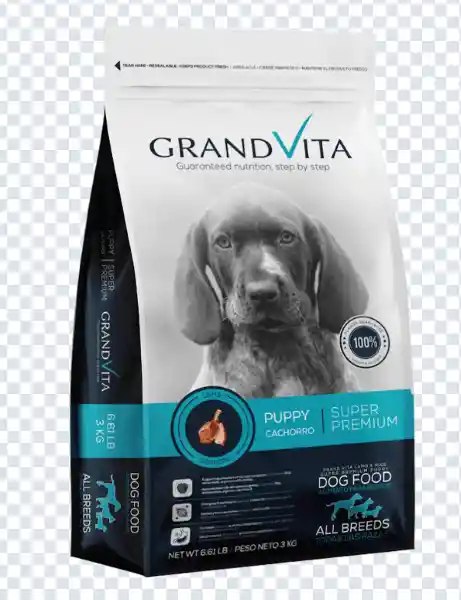 Comida Para Perro Grandvita Cachorro 3 Kg