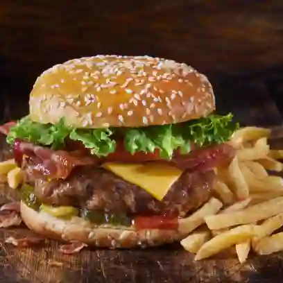 Hamburguesa en combo