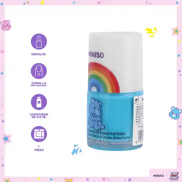 Esmalte de Uñas a Base de Aceite Care Bears Collection 05 Miniso