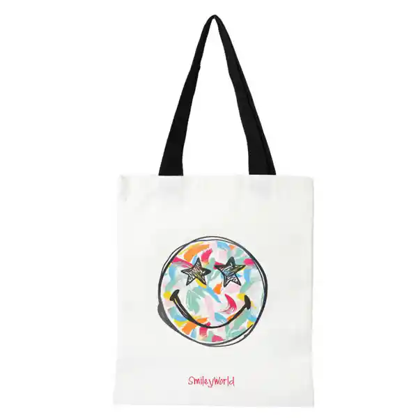 Bolso de Compras Smiley World Blanco 2.0 Miniso